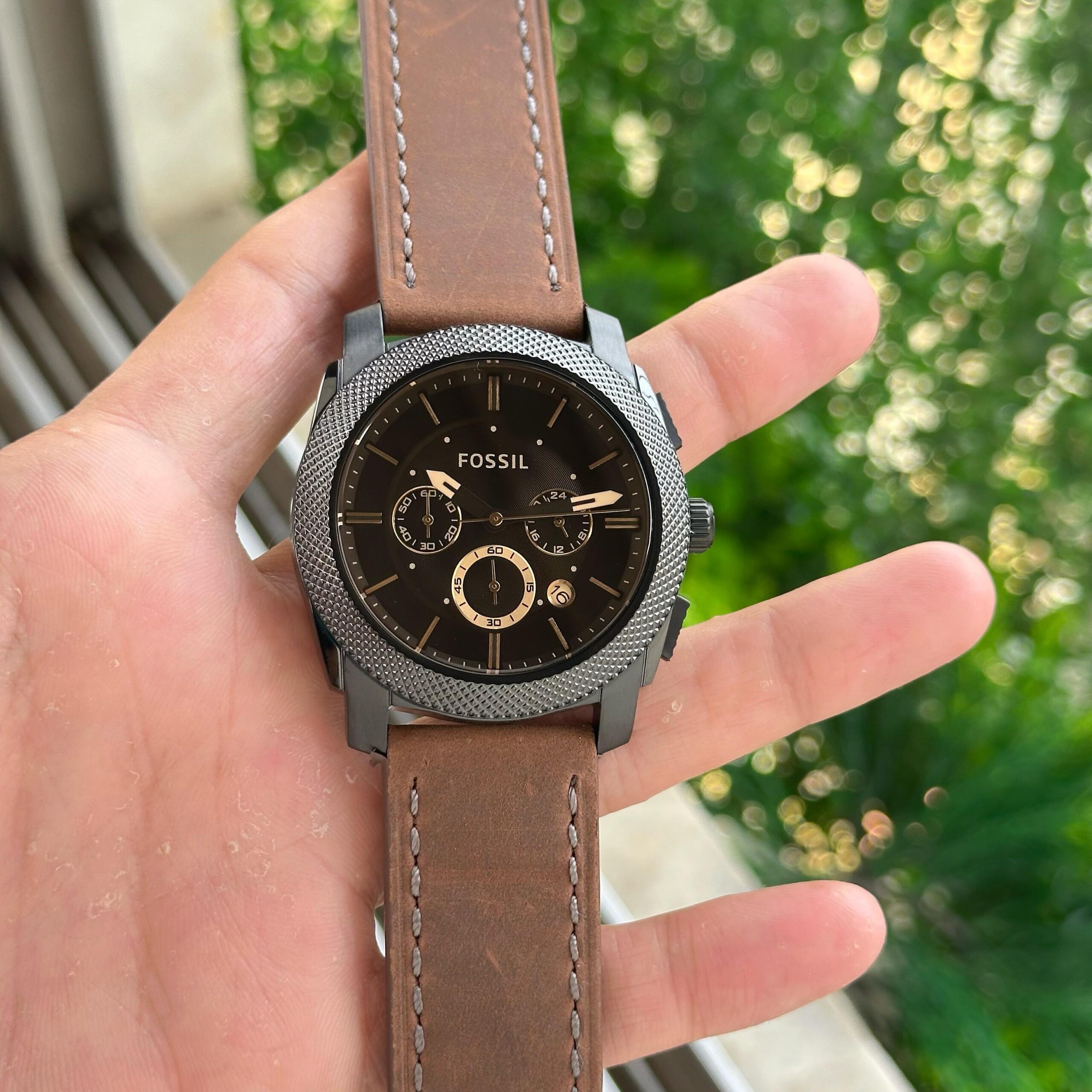 WhatsApp Image 2026-07-09 at 6.56.28 PM Fossil FS4656 Black Chronograph - Image 1