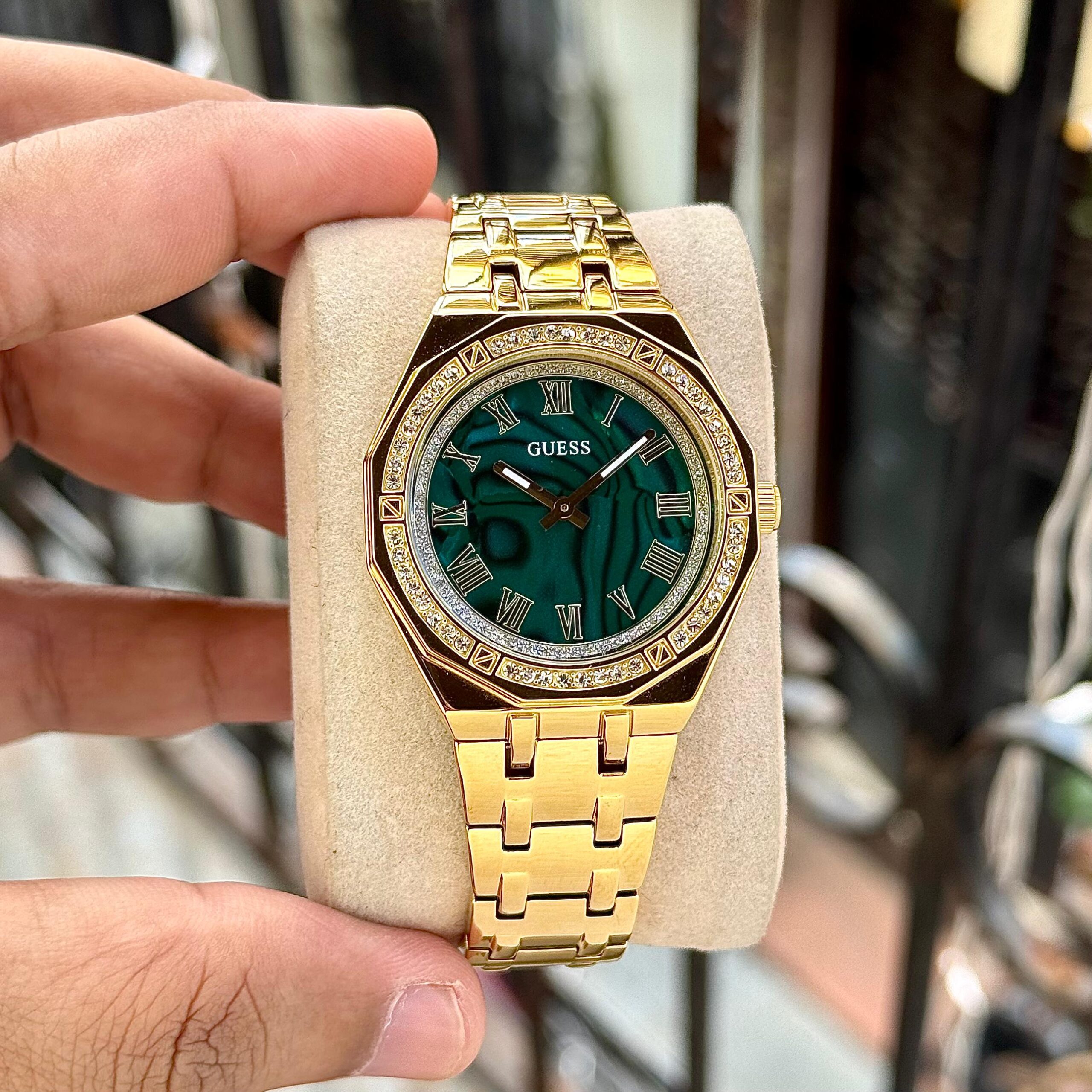 WhatsApp Image 2026-07-11 at 10.46.33 AM Guess Desire Analog Series Green Dial - Image 1