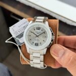Longines Conquest White Dial