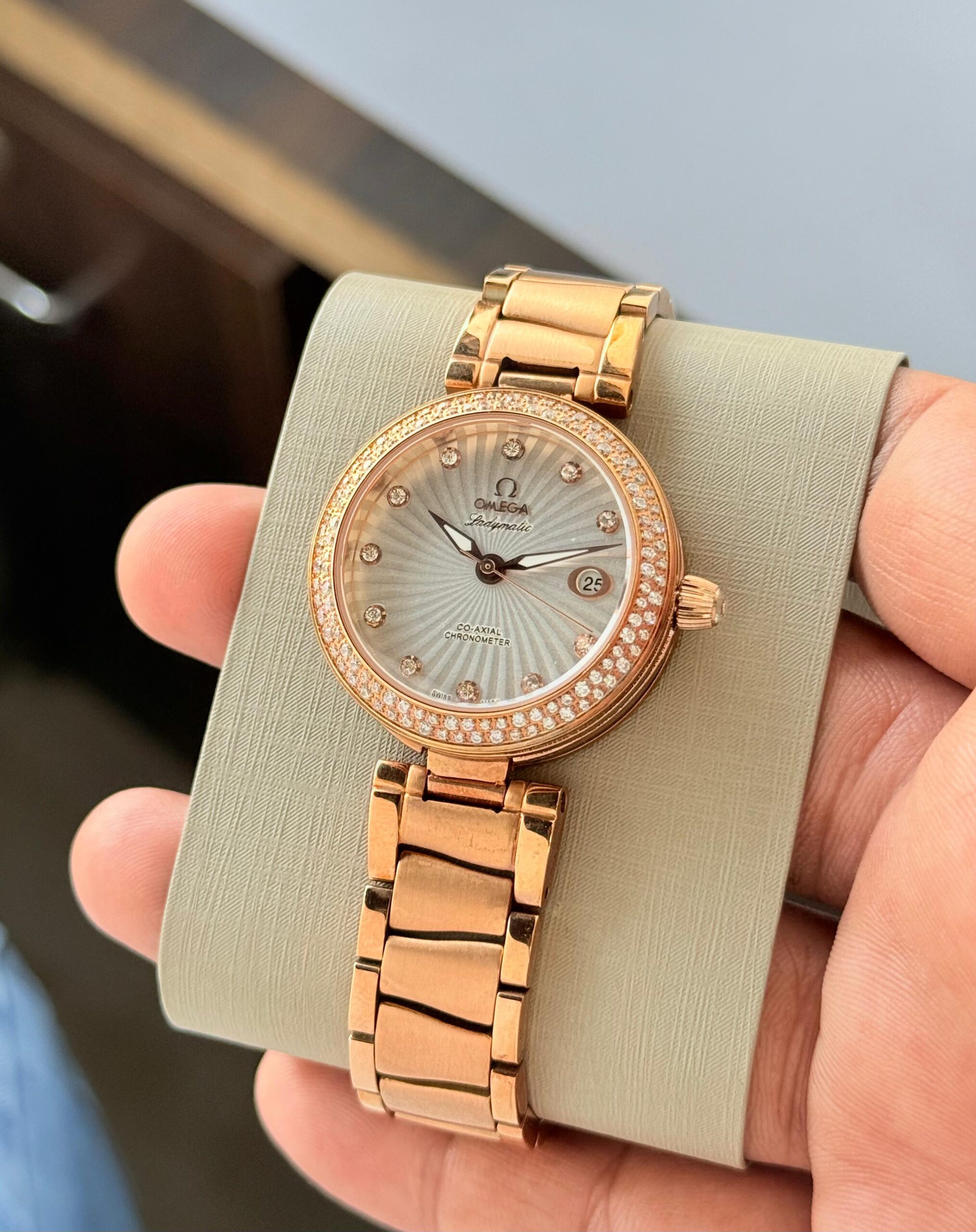 WhatsApp Image 2026-07-11 at 10.52.02 AM (2) Omega Ladymatic White Dial - Image 1