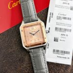 Cartier Santos Dumont Laquer Pink Gold Dial - Image 4