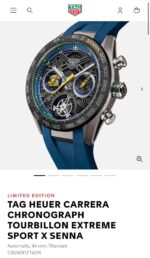 Tag Heuer Blue Senna Edition - Image 4