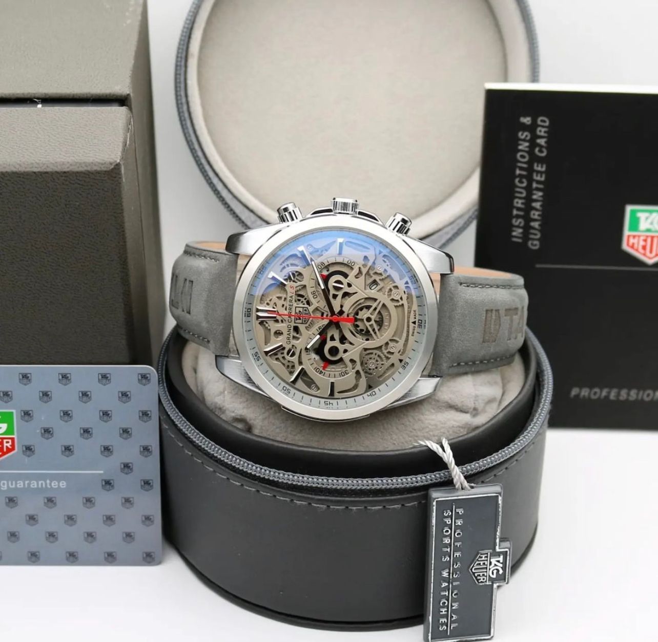 WhatsApp Image 2026-07-11 at 11.00.24 AM Tag Heuer CR7 Grey Chronograph - Image 1