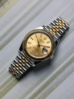 Rolex Oyster Perpetual Datejust Yellow Dial - Image 2