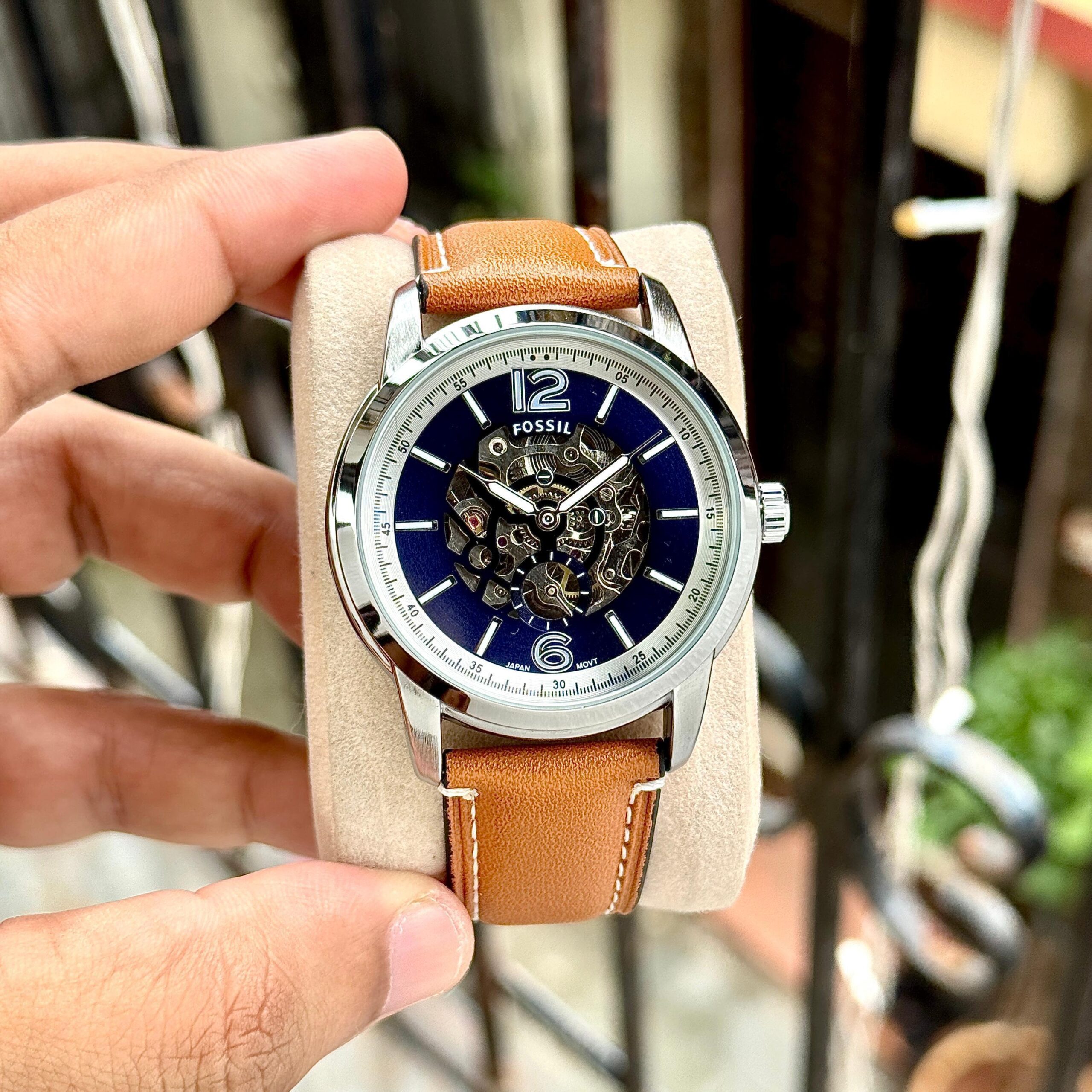 Fossil Skeleton Dial Automatic