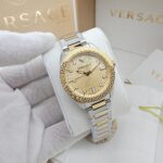 Versace Greca Dome Gold-Tone Dome Dial - Image 2