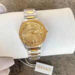 Versace Greca Dome Gold-Tone Dome Dial - Image 3