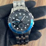 Fossil FB-01 Silver Chronograph