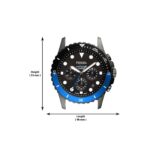 Fossil FB-01 Silver Chronograph - Image 5