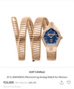 Just Cavalli Quartz Blue Dial - Image 3