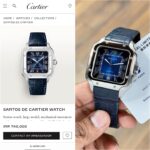 Cartier De Santos Blue Automatic - Image 3