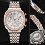 Emporio Armani White Dial Chrono - Image 4