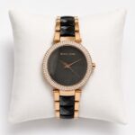 Michael Kors Black Marble-Effect Dial