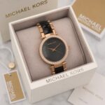 Michael Kors Black Marble-Effect Dial - Image 4