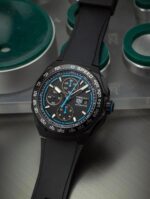 Tag Heuer Black Blue Dial - Image 5