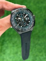 Tag Heuer Black Blue Dial - Image 3
