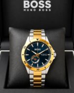 Boss Automatic Two Tone Open Heart - Image 3