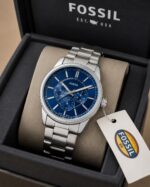 Fossil Blue Dial Quartz Chrono - Image 4