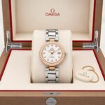 Omega White Sunburst Dial Diamond Edition - Image 3