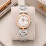 Omega White Sunburst Dial Diamond Edition