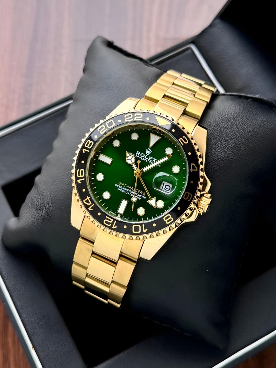 WhatsApp Image 2026-07-12 at 8.36.57 PM (1) Rolex GMT Master II Green Dial - Image 1