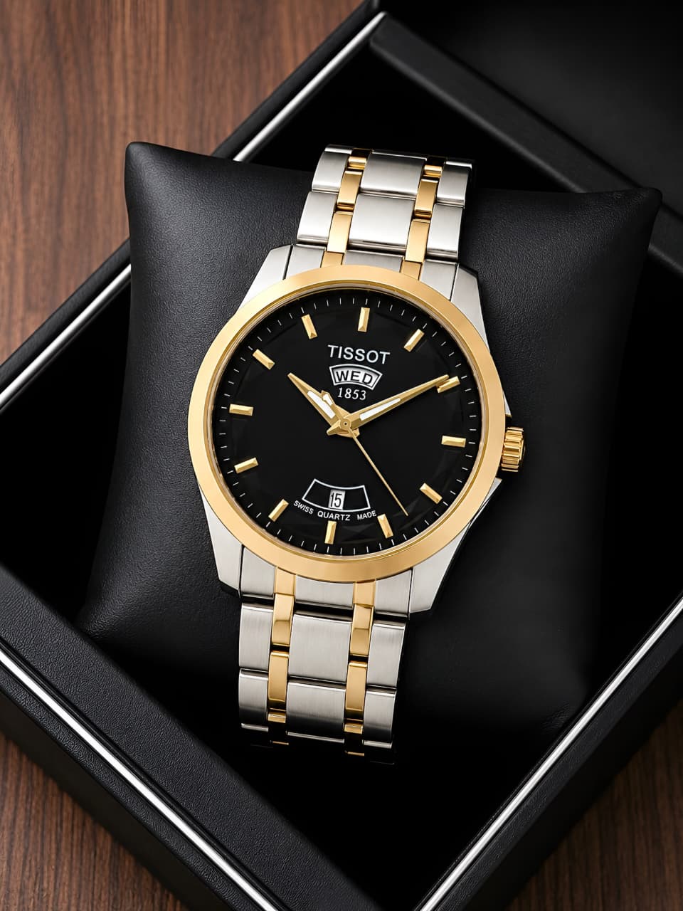 WhatsApp Image 2026-07-12 at 8.37.17 PM Tissot Couturier Day-Date Gradient Dial - Image 1
