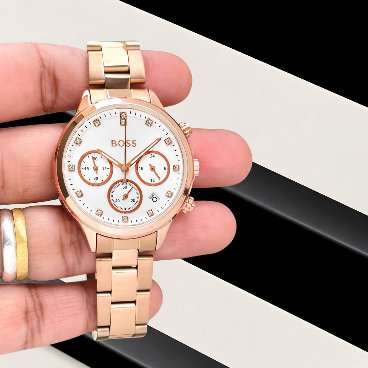 WhatsApp Image 2026-07-12 at 8.38.36 PM (1) Hugo Boss Hera Series Chronograph - Image 1