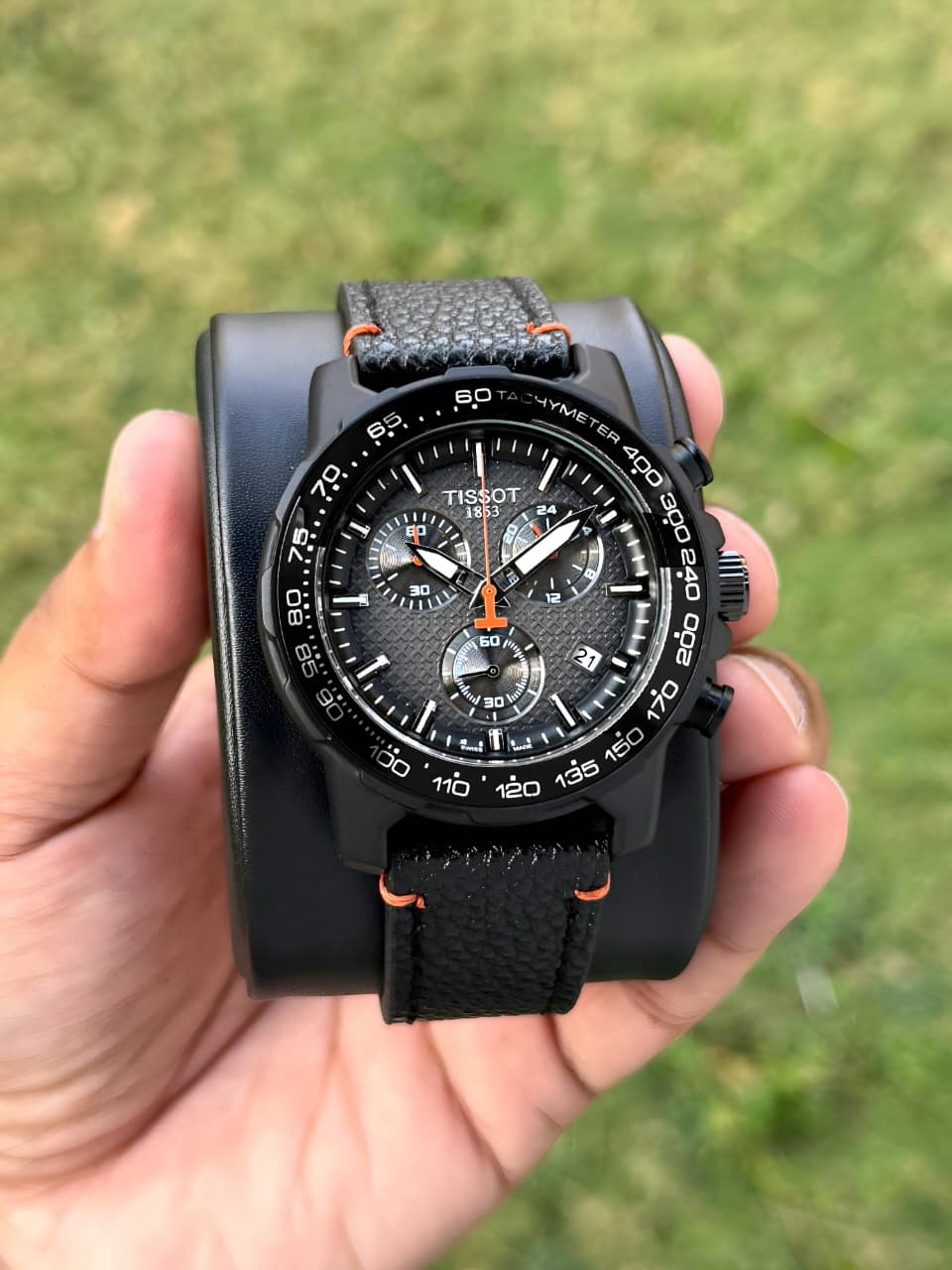 WhatsApp Image 2026-07-12 at 8.39.31 PM (2) Tissot Supersport Black Chronograph - Image 1