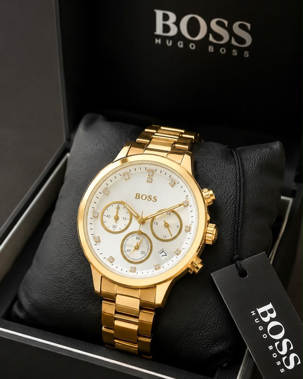 WhatsApp Image 2026-07-12 at 8.43.20 PM (1) Boss Gold-Tone Quartz - Image 1