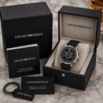 Emporio Armani Black Quartz Chronograph - Image 4