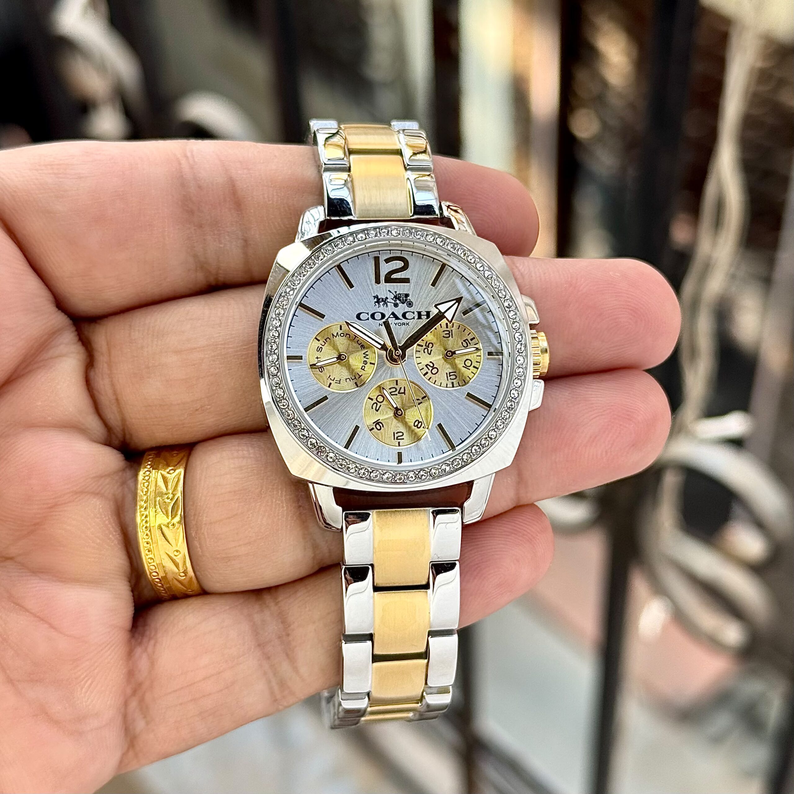 WhatsApp Image 2026-07-12 at 8.47.44 PM (1) Coach Boyfriend Multi-Function Quartz - Image 1
