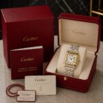Cartier Santos Two Tone White Dial - Image 2