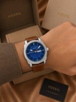 Fossil Blue Sunburst Dial Quartz - Image 3