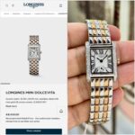 Longines Mini DolceVita Silver Textured - Image 3