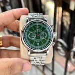 Emporio Armani Classic Green Dial Chronograph