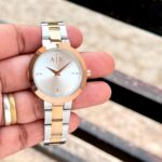 Armani Exchange White Sunray Dial