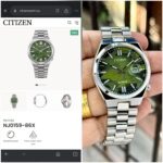 Citizen Tsuyosa Green Camouflage Dial - Image 3