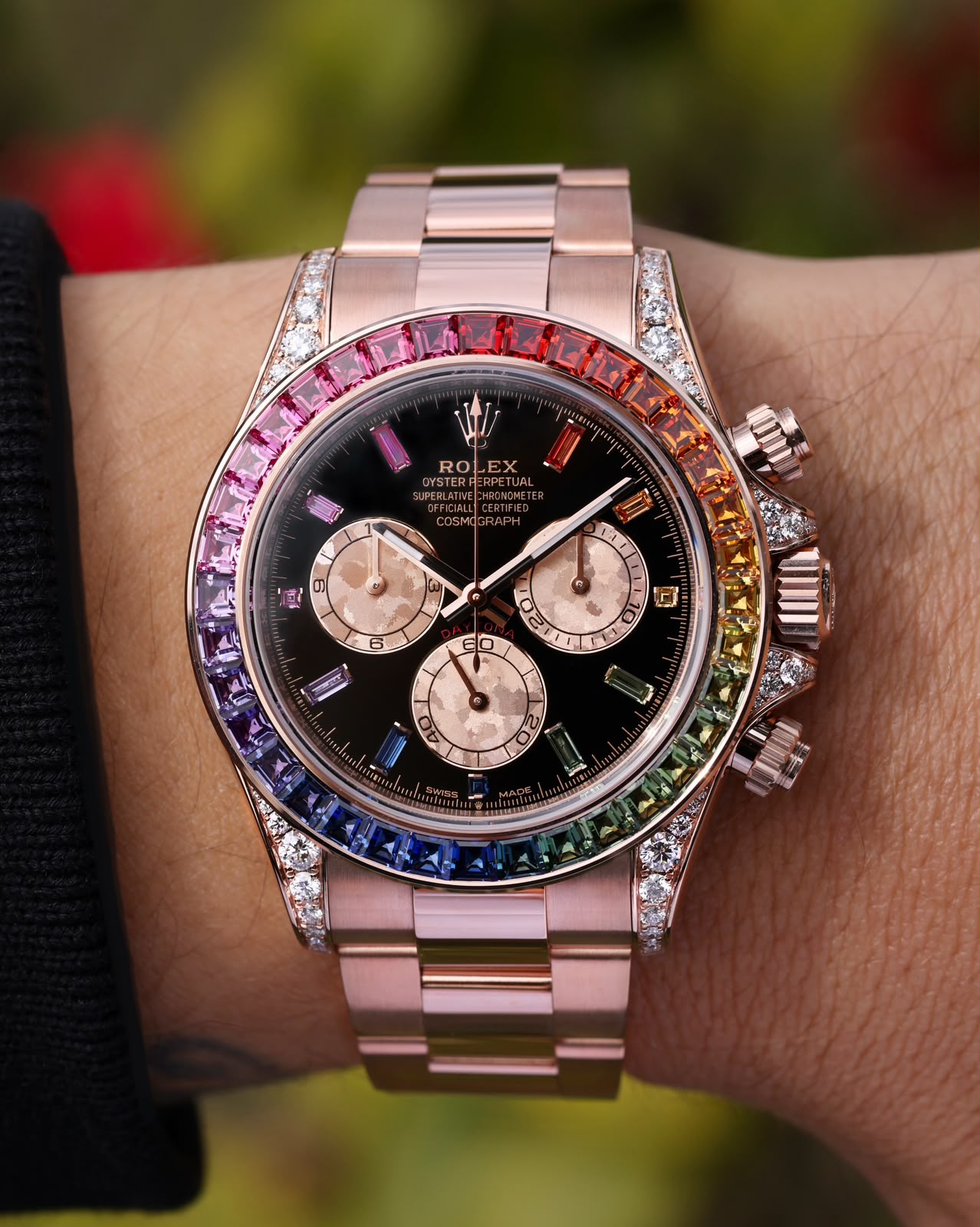 WhatsApp Image 2026-07-12 at 8.51.52 PM Rolex Daytona Rainbow Automatic - Image 1