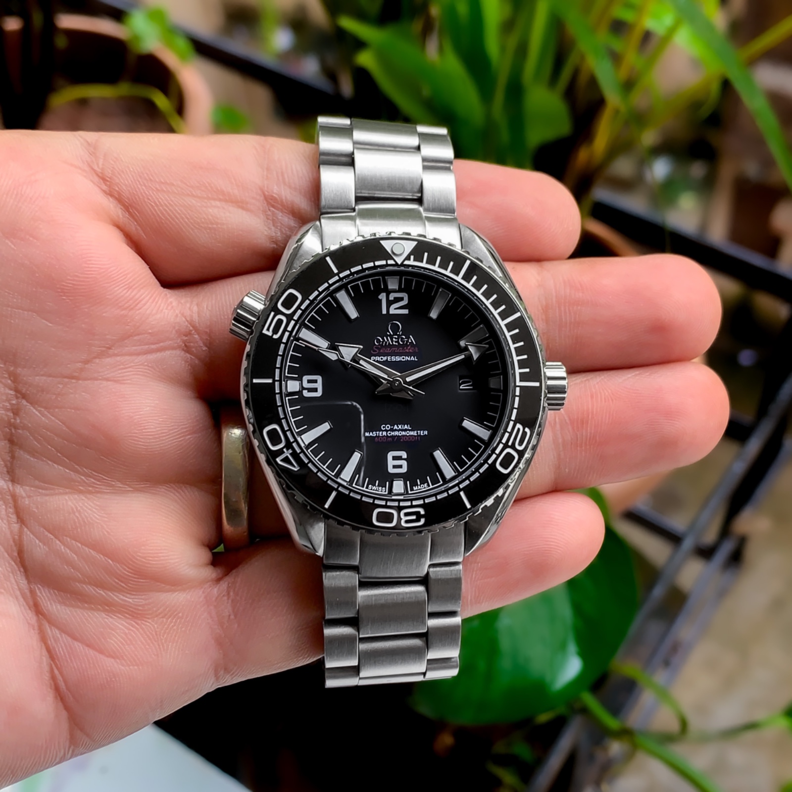 WhatsApp Image 2026-07-12 at 8.58.46 PM (2) Omega Seamaster Silver Tone Automatic - Image 1