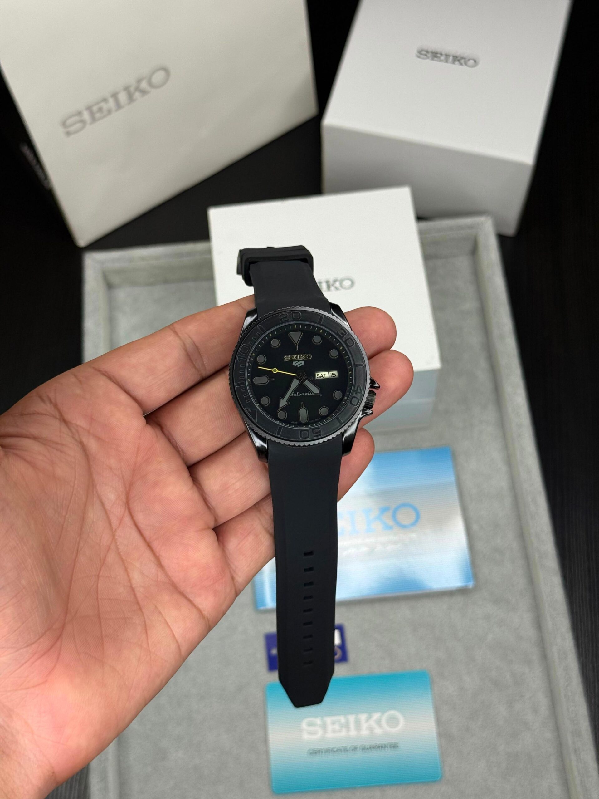 WhatsApp Image 2026-07-15 at 11.40.01 AM Seiko SK Automatic Black - Image 1