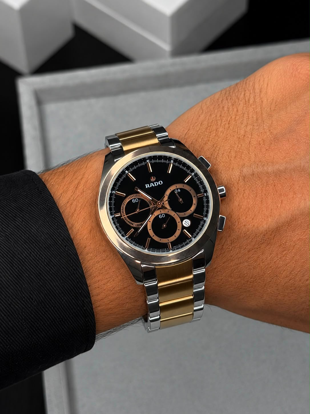 WhatsApp Image 2026-07-15 at 11.41.55 AM (1) Rado HyperChrome Black Dial - Image 1
