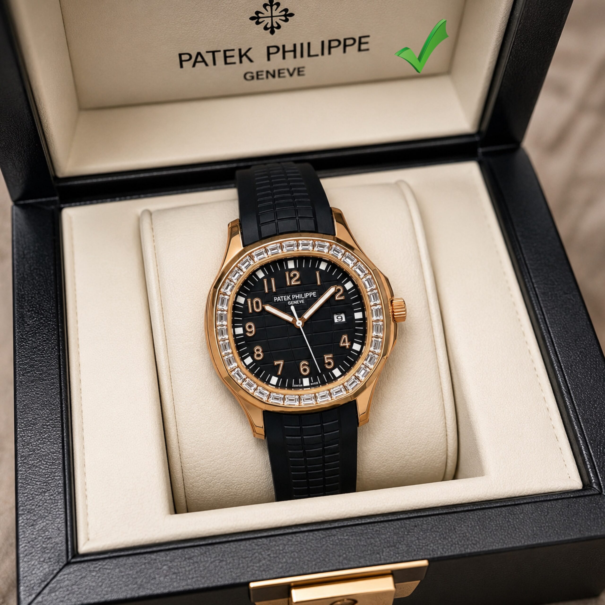 WhatsApp Image 2026-07-15 at 11.44.21 AM Patek Philippe Black Diamond Dial - Image 1