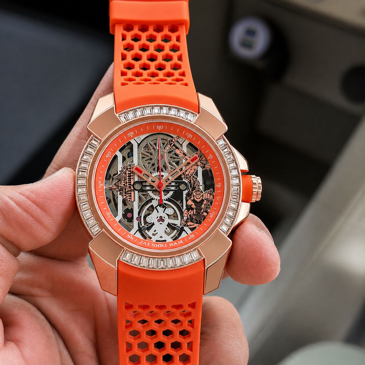 WhatsApp Image 2026-07-15 at 11.45.06 AM Jacob & Co Shree Ram Diamond Edition Automatic - Image 1