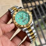 Rolex Green Dial Silver Quartz - Image 3