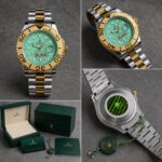 Rolex Green Dial Silver Quartz - Image 5