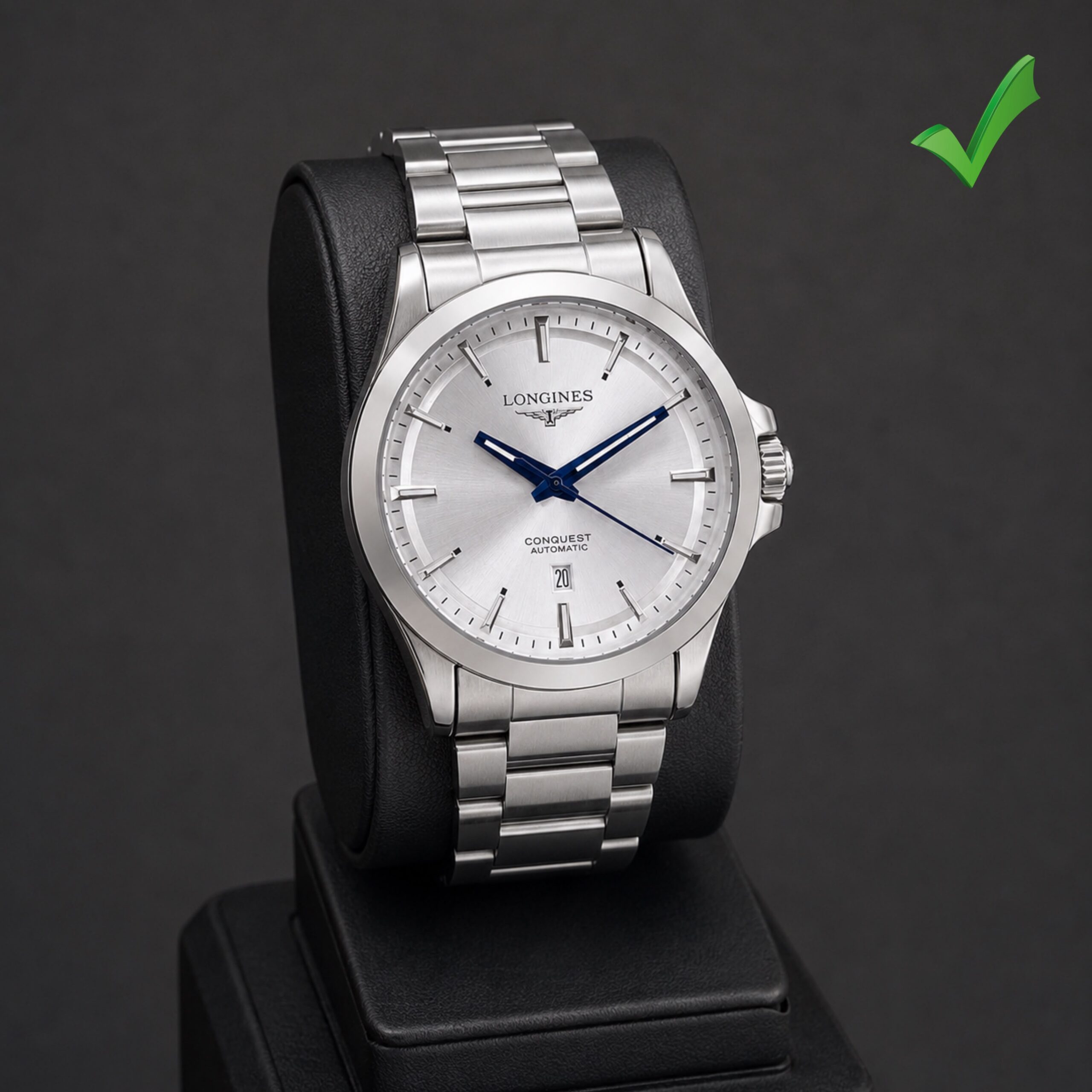 WhatsApp Image 2026-07-15 at 11.49.27 AM (1) Longines Conquest White Dial - Image 1