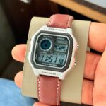 Casio Vintage Analog-Digital Silver Tone