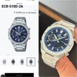 Edifice Casio ECB-S10D-2A Blue Dial - Image 2