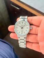 Edifice Casio Silver White Dial - Image 3