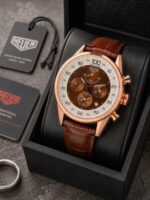 Tag Heuer Mikrograph Brown Chronograph - Image 3
